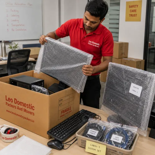 Leo Domestic Packers And Movers - Office Packing