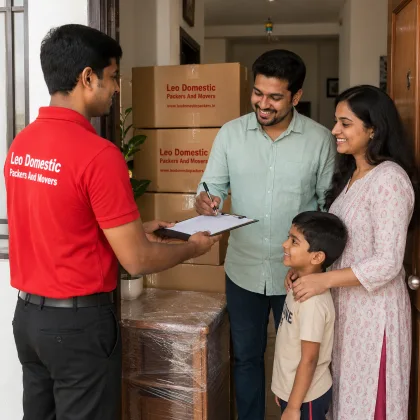 Leo Domestic Packers And Movers - Delivery Sign-Off