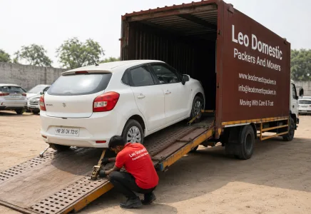 Leo Domestic Packers And Movers - Car Transport