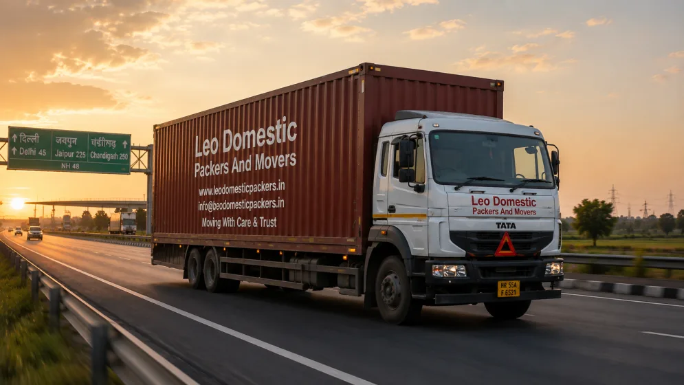 Leo Domestic Packers And Movers - Pan-India Coverage and Delivery Timelines