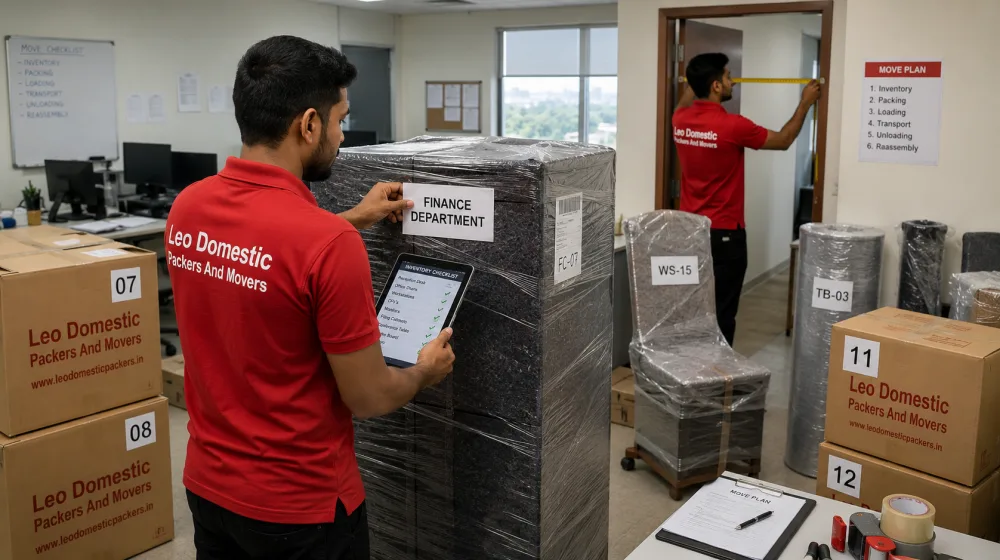 Leo Domestic Packers And Movers - Inventory Management and Asset Tracking