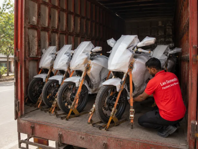 Leo Domestic Packers And Movers - Bike Transport