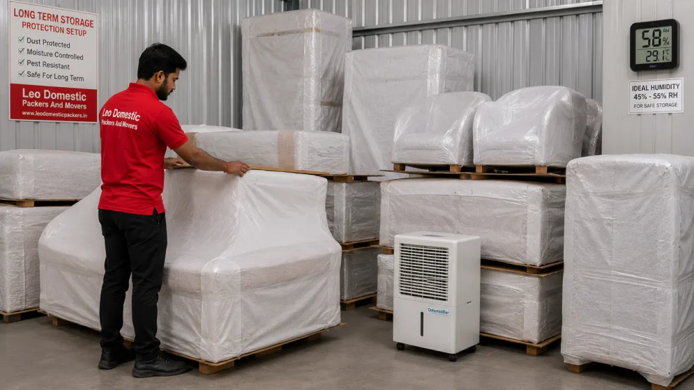 Leo Domestic Packers And Movers - Packing Standards for Long-Term Storage
